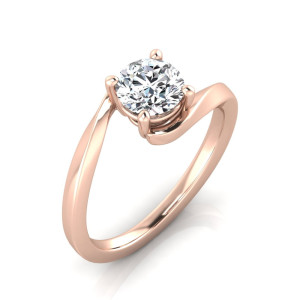 Verlobungsring VR31 333er Roségold - 5691 - Antragsring