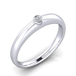 Verlobungsring VR37 925er Silber - 9645 - Antragsring