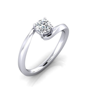Verlobungsring VR31 925er Silber - 5743 - Antragsring