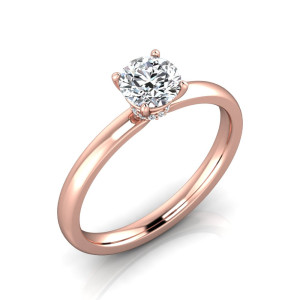 Verlobungsring VR38 333er Rotgold - 0331 - Antragsring