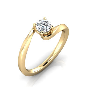 Verlobungsring VR31 333er Gelbgold - 5671 - Antragsring