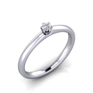 Verlobungsring VR22 950er Platin - 3624 - Antragsring