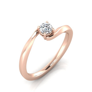 Verlobungsring VR31 333er Roségold - 5688 - Antragsring