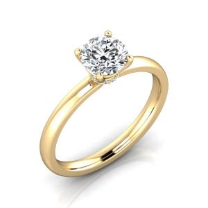 Verlobungsring VR38 333er Gelbgold - 0277 - Antragsring