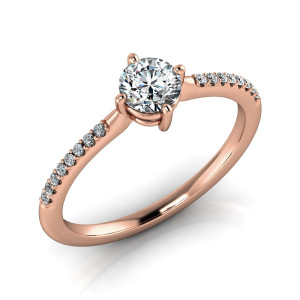 Verlobungsring VR18 333er Rotgold - 0203 - Antragsring