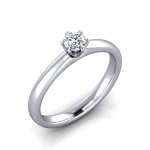 Verlobungsring VR22 950er Platin - 3627 - Antragsring