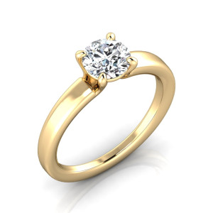 Verlobungsring VR35 333er Gelbgold - 9207 - Antragsring