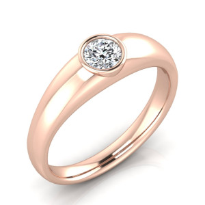 Verlobungsring VR37 333er Roségold - 9594 - Antragsring