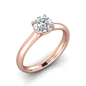 Verlobungsring VR40 333er Rotgold - 0615 - Antragsring
