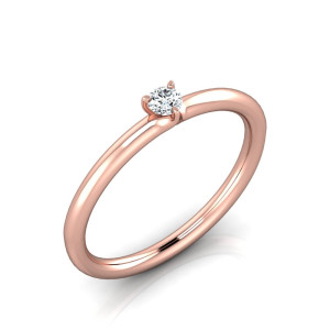 Verlobungsring VR33 333er Rotgold - 8881 - Antragsring