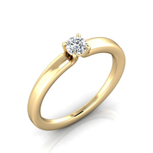 Verlobungsring VR35 333er Gelbgold - 9204 - Antragsring