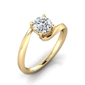 Verlobungsring VR31 333er Gelbgold - 5673 - Antragsring