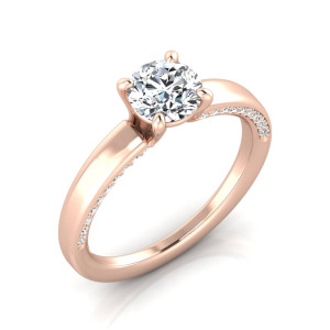 Verlobungsring VR36 333er Roségold - 9510 - Antragsring