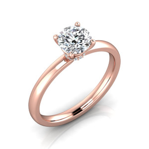 Verlobungsring VR38 333er Rotgold - 0332 - Antragsring