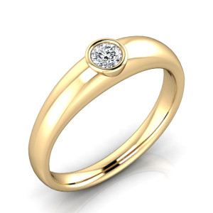 Verlobungsring VR37 333er Gelbgold - 9575 - Antragsring