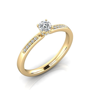 Verlobungsring VR39 333er Gelbgold - 0439 - Antragsring