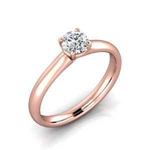 Verlobungsring VR40 333er Rotgold - 0611 - Antragsring