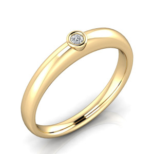 Verlobungsring VR37 333er Gelbgold - 9573 - Antragsring