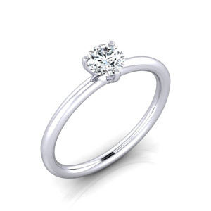 Verlobungsring VR33 925er Silber - 8901 - Antragsring