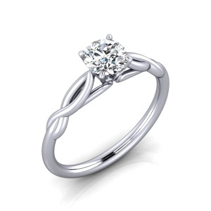 Verlobungsring VR27 950er Platin - 3686 - Antragsring