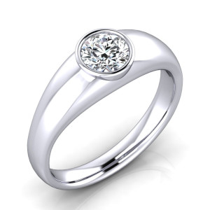 Verlobungsring VR37 925er Silber - 9651 - Antragsring