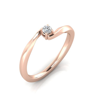 Verlobungsring VR31 333er Roségold - 5687 - Antragsring