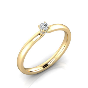 Verlobungsring VR38 333er Gelbgold - 0273 - Antragsring