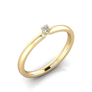 Verlobungsring VR38 333er Gelbgold - 0272 - Antragsring