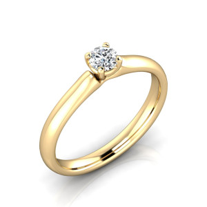 Verlobungsring VR40 333er Gelbgold - 0583 - Antragsring