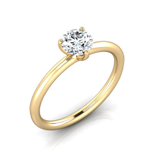 Verlobungsring VR33 333er Gelbgold - 8848 - Antragsring