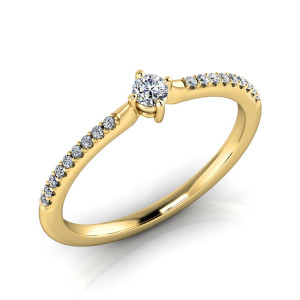 Verlobungsring VR18 333er Gelbgold - 0146 - Antragsring