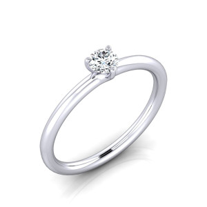 Verlobungsring VR33 925er Silber - 8900 - Antragsring
