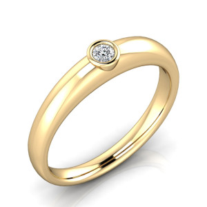 Verlobungsring VR37 333er Gelbgold - 9574 - Antragsring