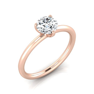 Verlobungsring VR33 333er Roségold - 8867 - Antragsring