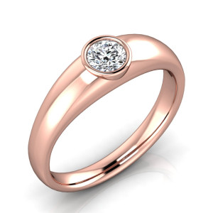 Verlobungsring VR37 333er Rotgold - 9630 - Antragsring