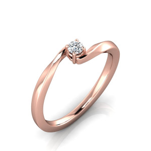 Verlobungsring VR31 333er Rotgold - 5723 - Antragsring