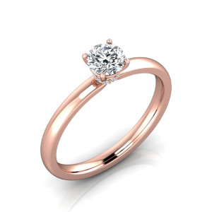 Verlobungsring VR38 333er Rotgold - 0330 - Antragsring
