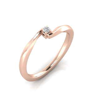 Verlobungsring VR31 333er Roségold - 5686 - Antragsring