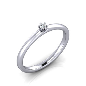 Verlobungsring VR22 950er Platin - 3635 - Antragsring