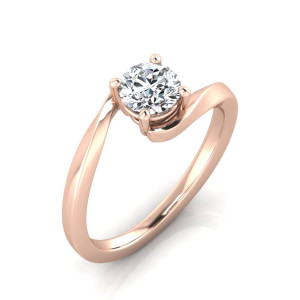 Verlobungsring VR31 333er Roségold - 5690 - Antragsring