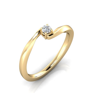 Verlobungsring VR31 333er Gelbgold - 5669 - Antragsring