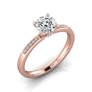 Verlobungsring VR39 333er Rotgold - 0497 - Antragsring