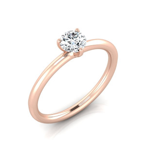 Verlobungsring VR33 333er Roségold - 8865 - Antragsring