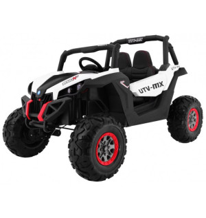 Auto na akumulator Buggy SuperStar 4x4 Biały