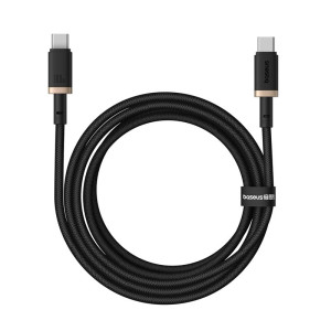 Kabel Baseus Dura Typ C-Typ C 100W 2m (czarno-złoty)