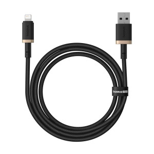 Kabel Baseus Dura 2.4A 1m (czarno-złoty)