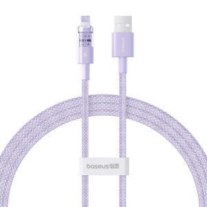Kabel Baseus Gem 2.4A 1m (fioletowy)