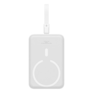 Powerbank Baseus Magnetic Mini Air Wireless 10000mAh 20W+kabel lightning (biały)