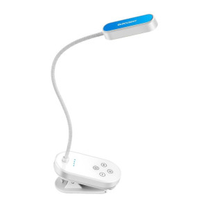Lampka bezprzewodowa Glocusent Mini GLCSNTBL005 z klipsem biała