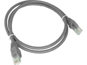 Alantec-Patch-cord UTP kat.5e PVC 0.25m szary